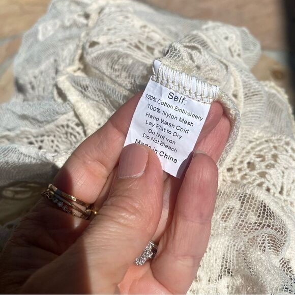 Jen's Pirate Booty Mandolin Backless Mini Dress in Lace size small - Picture 10 of 16